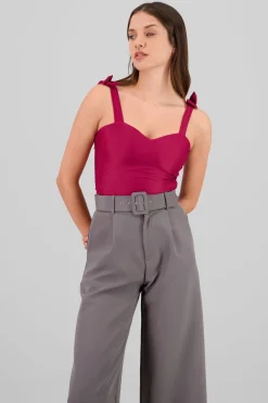 Top tirantes moños
