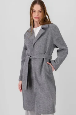 Abrigo maxi cinturon