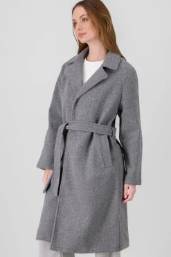 Abrigo maxi cinturon