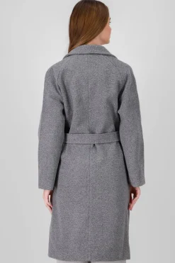 Abrigo maxi cinturon