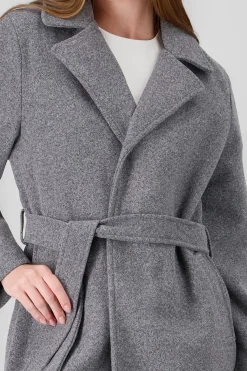 Abrigo maxi cinturon