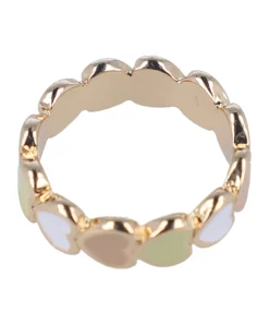 Anillo Corazones Multicolor