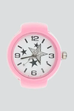 Anillo reloj estrellas