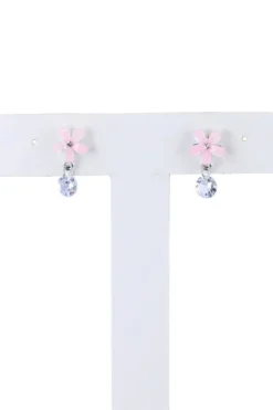 Aretes Flores Acrílico