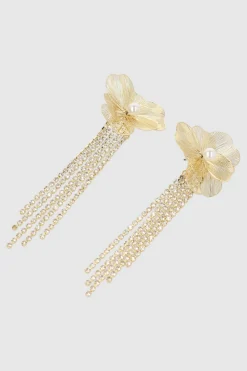 Aretes flores filigrana brillos