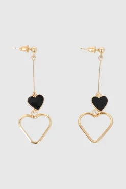Aretes Largos Corazón