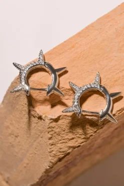 Arracadas picos brillos