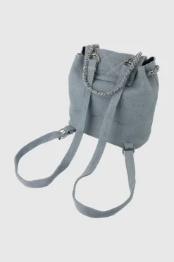 Backpack capitonada denim