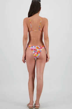 Bikini ajustable estampado flores