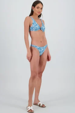 Bikini aro estampado flores