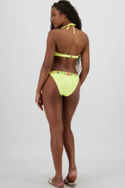 Bikini 3pz falda estampado