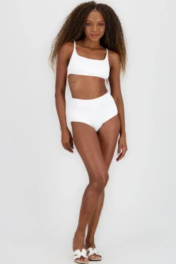 Bikini recto textura amarre