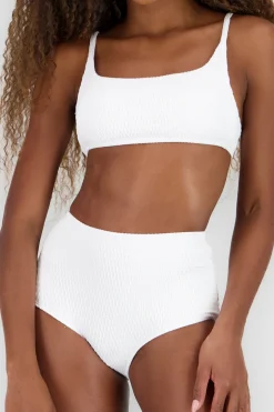 Bikini recto textura amarre