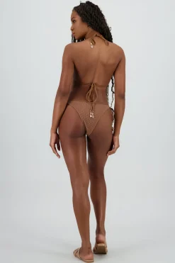 Bikini tejido conchitas