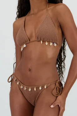 Bikini tejido conchitas