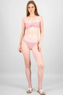 Bikini textura cuadros