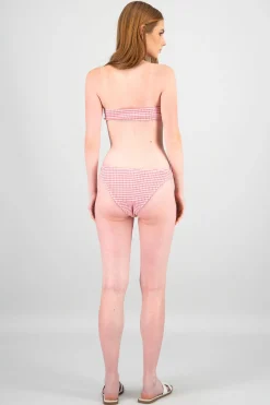 Bikini textura cuadros