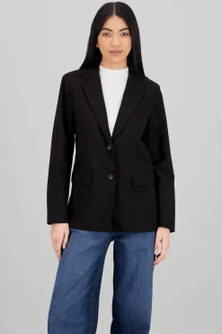 Blazer liso oversize