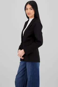 Blazer liso oversize