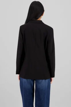 Blazer liso oversize