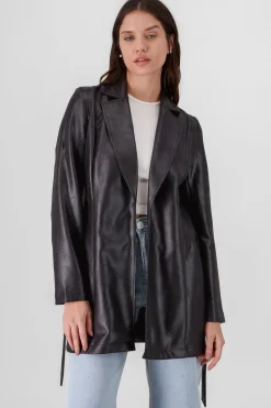 Blazer midi vinipiel