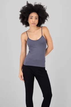 Blusa Ajustada Tirantes