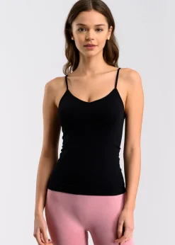 Blusa Ajustada Tirantes