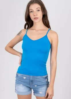 Blusa Ajustada Tirantes
