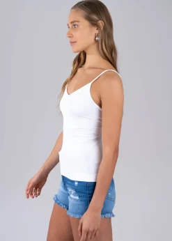 Blusa Ajustada Tirantes
