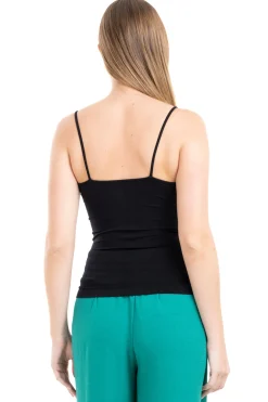 Blusa Ajustada Tirantes