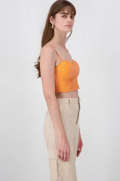 Blusa Con Copas Bordado