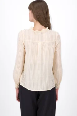 Blusa Manga Larga Detalle Encaje Hypsters