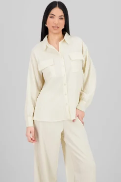 Blusa manga larga ribbed