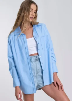 Blusa oversize elevadores