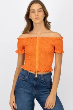 Blusa smog detalle cierre