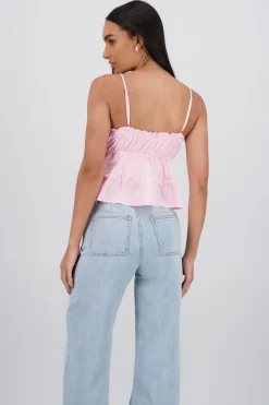 Blusa tiranes detalle moños