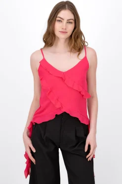 Blusa Tirantes Detalle Olanes