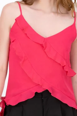 Blusa Tirantes Detalle Olanes