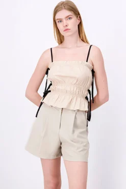 Blusa tirantes moños