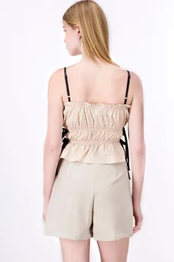 Blusa tirantes moños