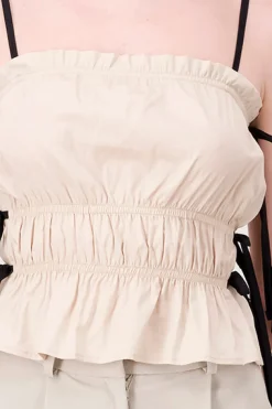 Blusa tirantes moños