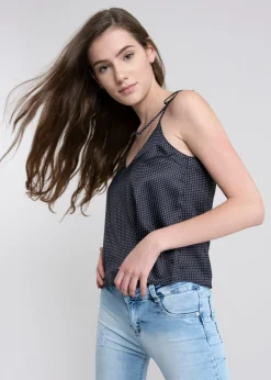 Blusa Tirantes Polka Dot