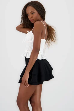 Blusa tirantes smocked