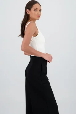 Body liso escote cuadrado Hypsters