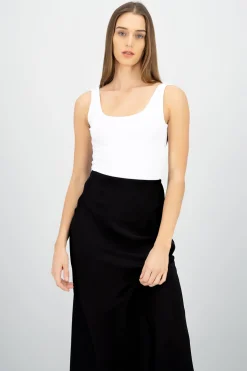 Body sin mangas escote espalda cuello redondo