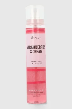 Body Splash Glitter Strawberries And Cream