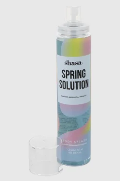 Body splash spring solution