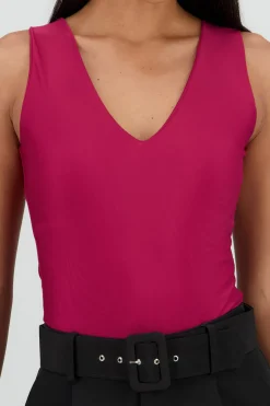 Bodysuit escote V liso Hypsters