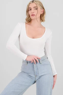 Bodysuit Liso Escote Cuadrado