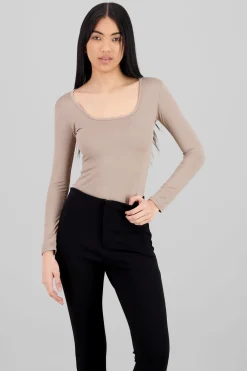 Bodysuit Liso Escote Cuadrado